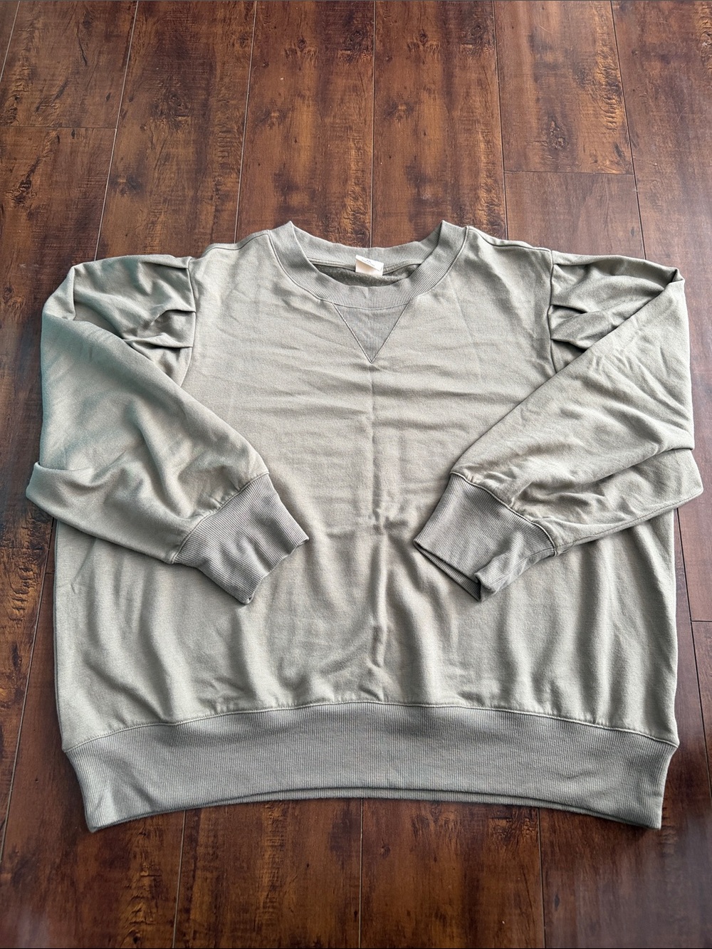 Matilda Jane Women's Crewneck Sweatshirt in Sage